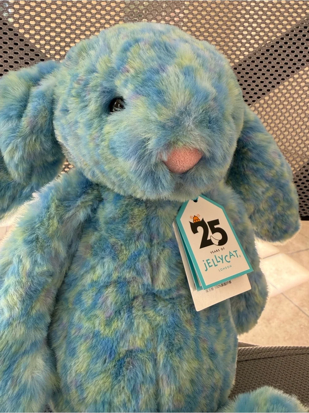 Jellycat Bashful Luxe Azure Bunny